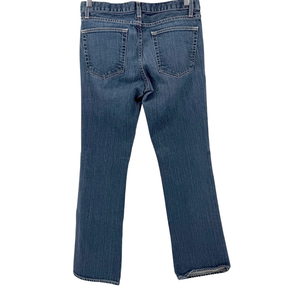 J.Crew Bootcut Jeans Women 30S Blue Excellent Stretch Made in USA - Picture 4 of 12